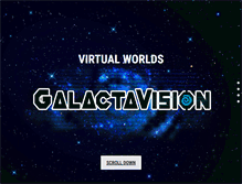 Tablet Screenshot of galactavision.com
